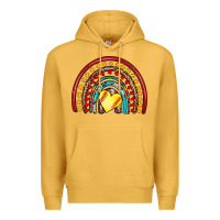 Mustard softball rainbow Premium Hoodie - Artiststas