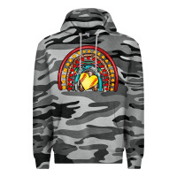Slate Camo softball rainbow Premium Hoodie - Artiststas