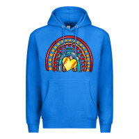 True Royal softball rainbow Premium Hoodie - Artiststas