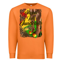 Carrot steppin'  into juneteenth Premium Sweatshirt - HRA Design Shop