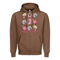 Chestnut howdy valentine Zipper Hoodie - MaliasSmallBusiness