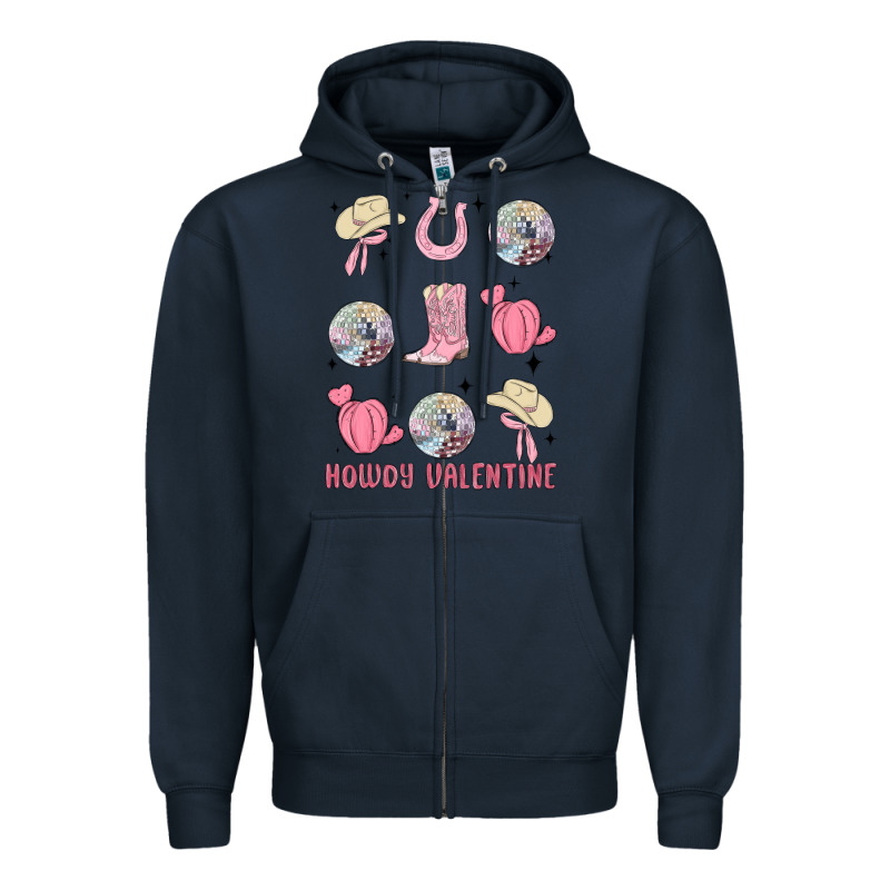 Howdy Valentine Zipper Hoodie by MaliasSmallBusiness | Teevron