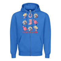 True Royal howdy valentine Zipper Hoodie - MaliasSmallBusiness