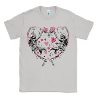 Moon Dust valentines day skeleton Classic Tee - MaliasSmallBusiness