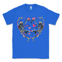 True Royal valentines day skeleton Classic Tee - MaliasSmallBusiness