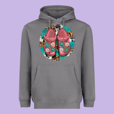 Western Crocin Heavyweight Hoodie Designed By Texasbilliewilder