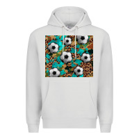 Dove Grey soccer Premium Hoodie - Artiststas