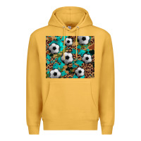 Mustard soccer Premium Hoodie - Artiststas
