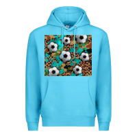Ocean Blue soccer Premium Hoodie - Artiststas