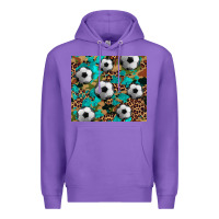Purple soccer Premium Hoodie - Artiststas