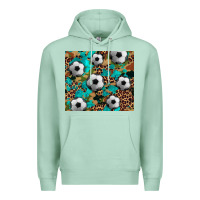 Seafoam soccer Premium Hoodie - Artiststas