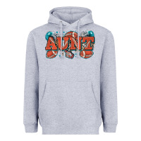 Heather Grey aunt American football Heavyweight Hoodie - Zillion Design Studio