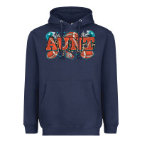 Navy aunt American football Heavyweight Hoodie - Zillion Design Studio