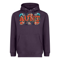 Plum aunt American football Heavyweight Hoodie - Zillion Design Studio