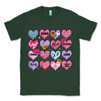 Sports Green valentines candy hearts Classic Tee - MaliasSmallBusiness