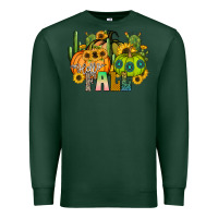 Sports Green hello fall Premium Sweatshirt - CowhideDigitalArt