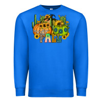 True Royal hello fall Premium Sweatshirt - CowhideDigitalArt