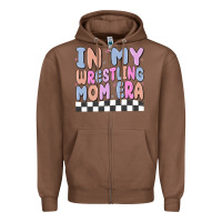 Chestnut in my wrestling mom era Zipper Hoodie - MaliasSmallBusiness