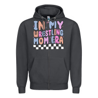 Smoke in my wrestling mom era Zipper Hoodie - MaliasSmallBusiness