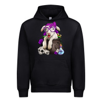 Black funny halloween lamb Urban Hoodie - Jasminsmagicworld