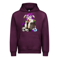 Mauve Wine funny halloween lamb Urban Hoodie - Jasminsmagicworld