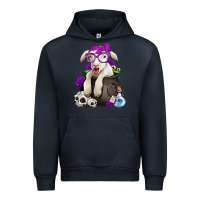Navy funny halloween lamb Urban Hoodie - Jasminsmagicworld