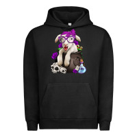 Pigment Black funny halloween lamb Urban Hoodie - Jasminsmagicworld