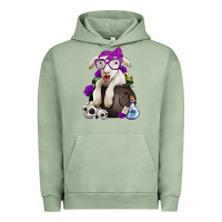 Pigment Oil Green funny halloween lamb Urban Hoodie - Jasminsmagicworld