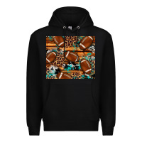 Black football tumbler Premium Hoodie - Artiststas