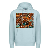 Blue Mist football tumbler Premium Hoodie - Artiststas