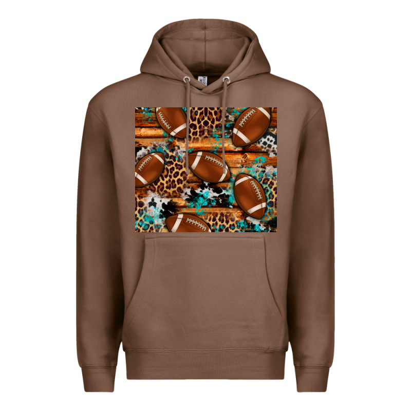 Football Tumbler Premium Hoodie by Artiststas | Teevron