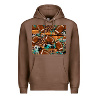 Chestnut football tumbler Premium Hoodie - Artiststas