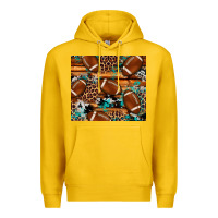 Lemon football tumbler Premium Hoodie - Artiststas