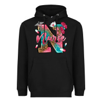 Black western nurse Heavyweight Hoodie - texasbilliewilder