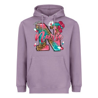 Lavender western nurse Heavyweight Hoodie - texasbilliewilder