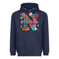 Navy western nurse Heavyweight Hoodie - texasbilliewilder