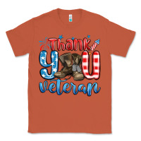 Copper thank you veteran Classic Tee - MaliasSmallBusiness