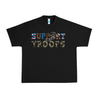 Black armed forces day support our troops Urban Heavy Tee - Artiststas