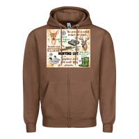 Chestnut hunting life Zipper Hoodie - MaliasSmallBusiness