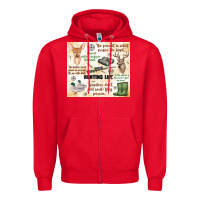 Red hunting life Zipper Hoodie - MaliasSmallBusiness