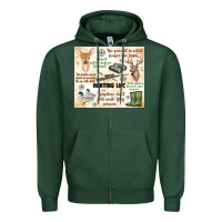 Sports Green hunting life Zipper Hoodie - MaliasSmallBusiness