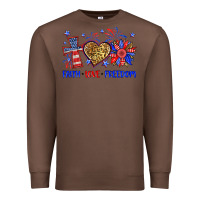 Chestnut faith love freedom Premium Sweatshirt - Neo Western