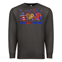 Smoke faith love freedom Premium Sweatshirt - Neo Western