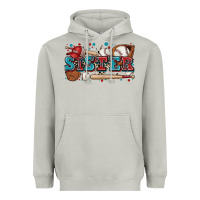 Moon Dust sister baseball Heavyweight Hoodie - Zillion Design Studio