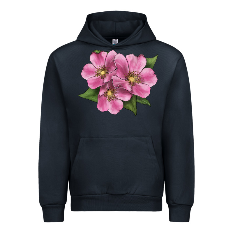 Wild Prairie Rose Illustrations Urban Hoodie by LillyAllenDesigns | Teevron