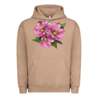 Pigment Burro Wild Prairie Rose Illustrations Urban Hoodie - LillyAllenDesigns
