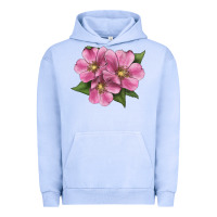 Pigment Grape Ice Wild Prairie Rose Illustrations Urban Hoodie - LillyAllenDesigns