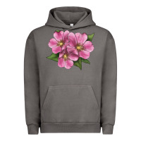 Pigment Tornado Wild Prairie Rose Illustrations Urban Hoodie - LillyAllenDesigns