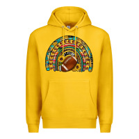 Lemon football rainbow Premium Hoodie - Artiststas