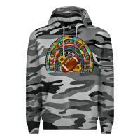 Slate Camo football rainbow Premium Hoodie - Artiststas